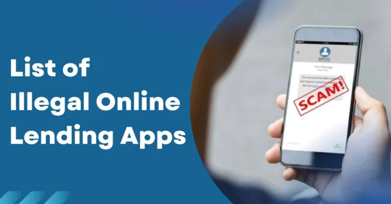 List of Illegal Online Lending Apps